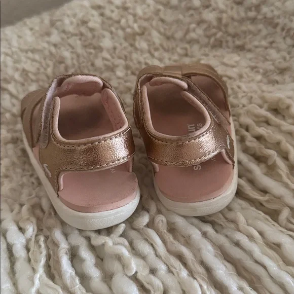 See Kai Run Basics Toddler Shayna Sandlas - Rose gold 4T - Picture 4 of 7